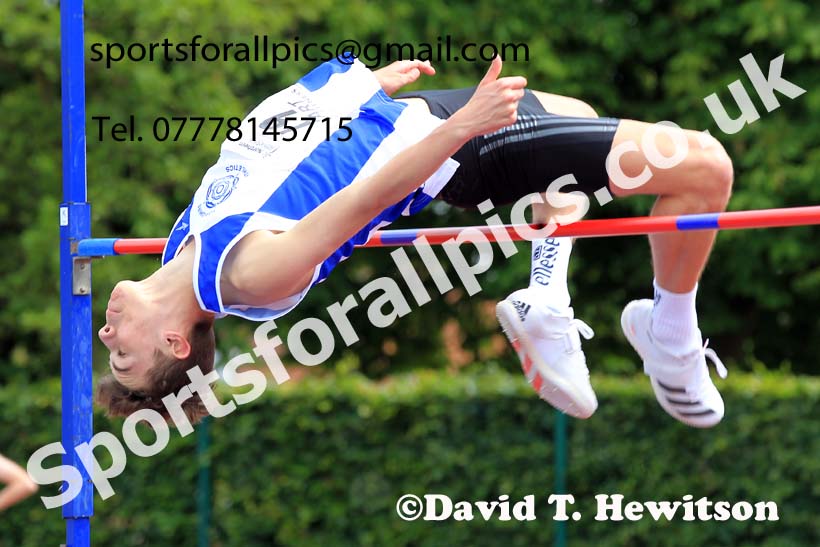 Mens High Jump, 2022 Northern Inter Counties U17s and U15s Track and Field, York, Thursday, June 2nd. Photo: David T. Hewitson/Sports for All Pics